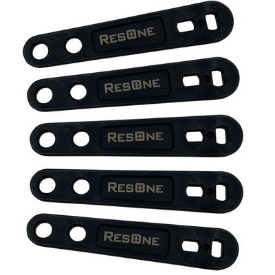 ResOne Hardened Medical Oxygen Cylinder Wrench for CGA-870 Post 5-Pack, Black