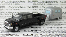 Greenlight LOOSE 2022 GMC SIERRA 3500 Dually & 1961 AIRSTREAM 16' BAMBI Camper