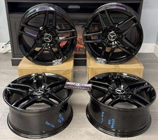 (Set of 4) 19’ Inch Mercedes Benz OEM C Class C63 S63 Wheels Rims Staggered