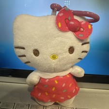 Sanrio Sweet Sprinkle Dress Hello Kitty Clip-On Keychain Blind Plush Dangler