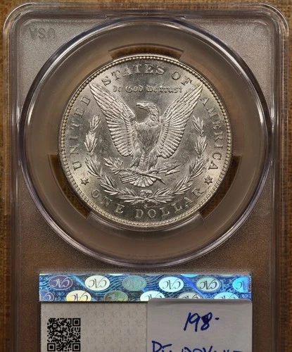 1897-S Morgan Dollar, CACG MS61, dusty original DKRC