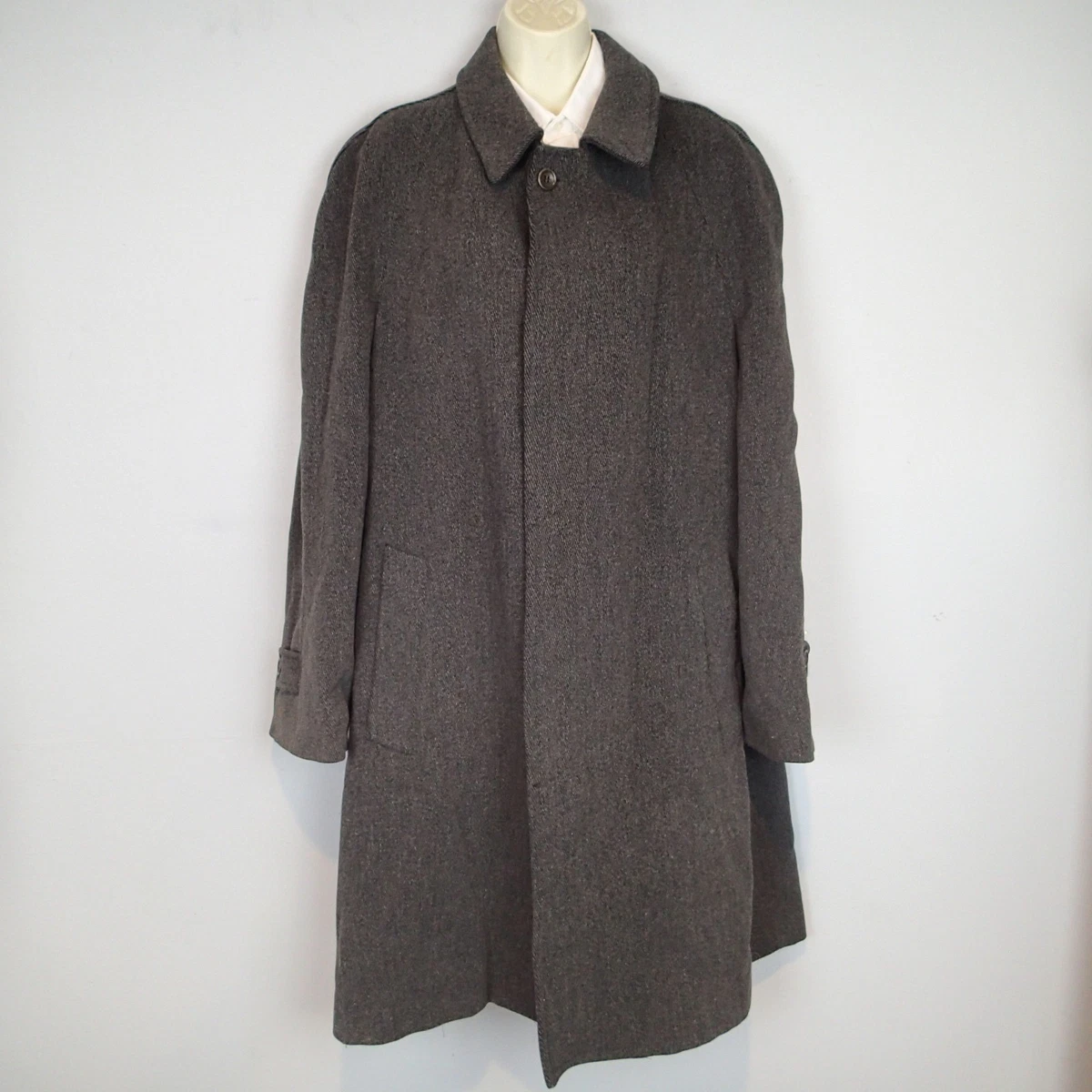 Armani Collezioni Overcoat Coats, Jackets & Vests for Men for Sale