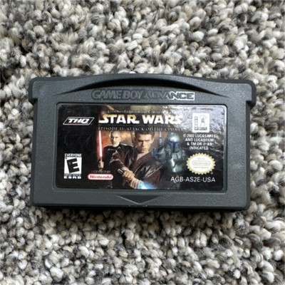 THQ Star Wars Episode II Attack of the Clones Nintendo GBA 2002 Action E