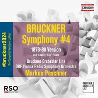 Audio Cd - Anton Bruckner - Symphony No. 4 - Capriccio -D- Neu