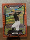 2024 Panini Prizm - Paul Skenes #118 Ruby Wave Prizm (RC)