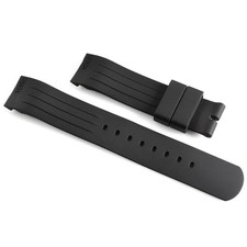 Versus by Versace VRS-SGV110014 Black Men's Rubber Watch Band New