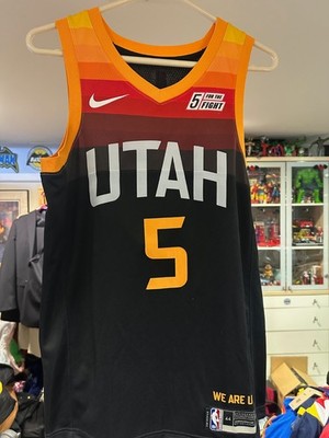 Nike UTAH Jazz 5 Quantum Metric  Swingman NBA Jersey We Are Utah Men s Medium #5