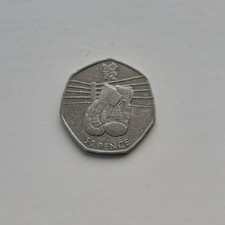 2011 Olympic Boxing 50p Circulated Coin. - Available on eBay