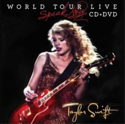 Taylor Swift Speak Now World Tour Live (CD) Album with DVD