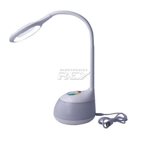 Flexo Lámpara LED Blanco Base Colores Variables Flexible Entrega 48/72h h98 - Imagen 3 de 7