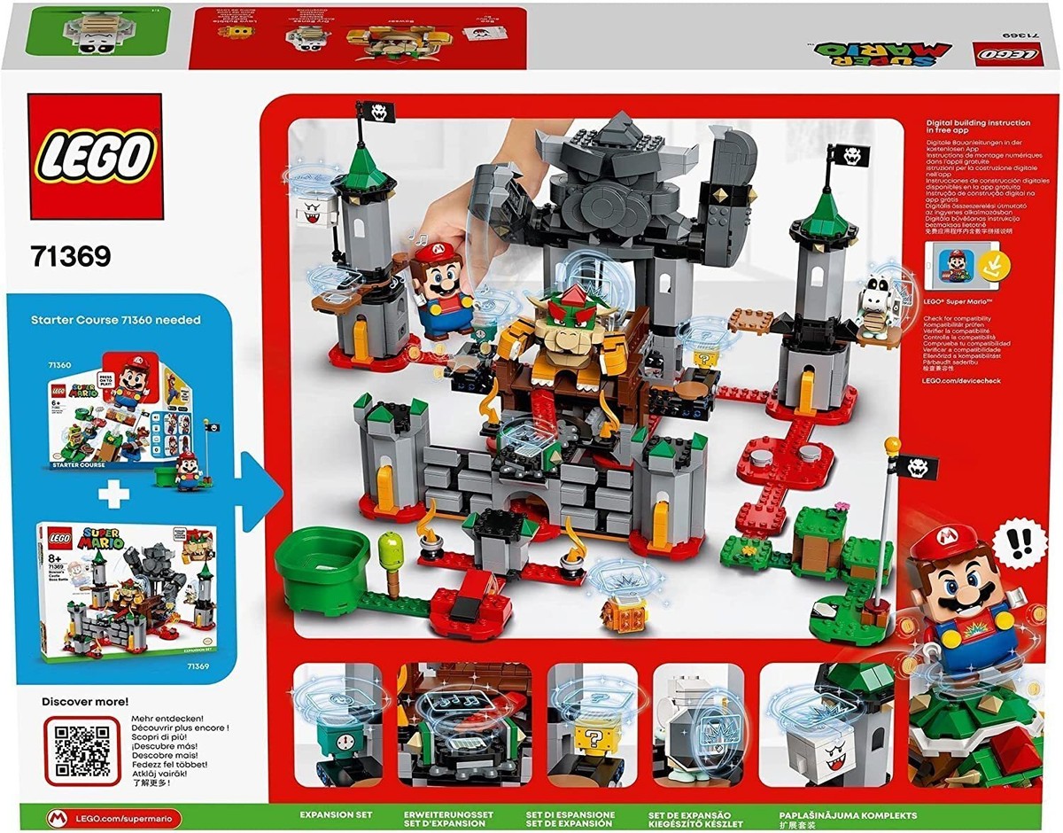 LEGO 71369 Super Mario Bros. Castle Boss Battle Expansion Set 1010