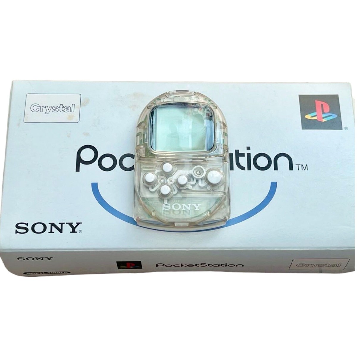 SONY SCPH-4000 ホワイト ソニー ポケットステーション PS1 POCKET STATION Console WHITE SCPH-4000 Sony Official