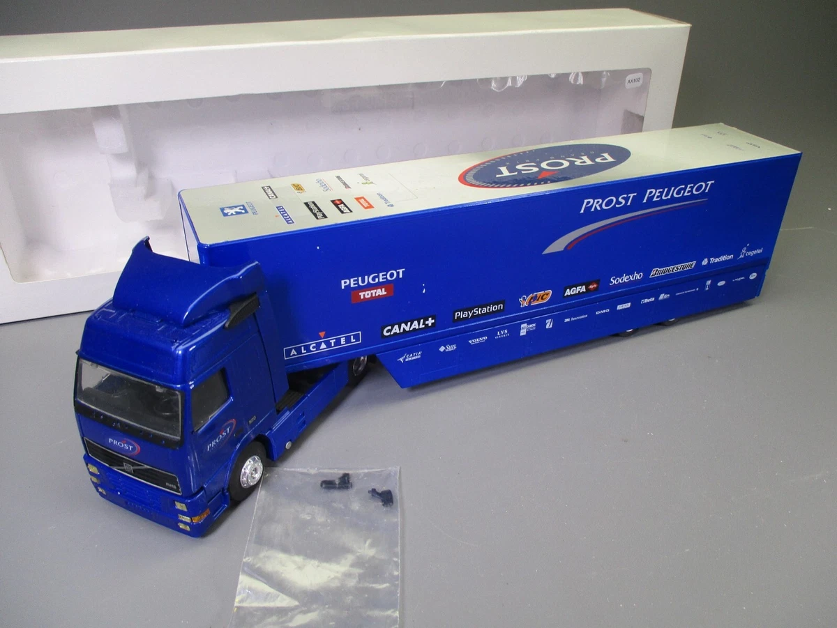 Semi-Remorque Volvo FH12 Eligor 1/43 – Bleu – Modèle Réduit Occasion