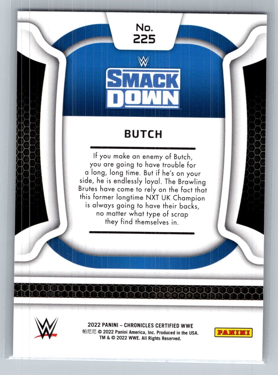 2022 Panini Chronicles WWE #225 Butch | eBay