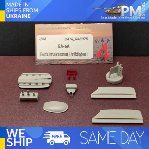CAT4-R48075 - 1/48 - EA-6A Electric Intruder antennas ( for Hobbyboss ) - 第 1/3 張圖片