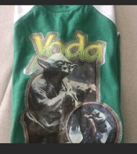 Vtg 80s Youth Boys Start Wars Yoda T Shirt M L
