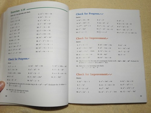 ABeka Algebra 2,1st Ed.Student text,Solution Key,Test Key&Solutions 1987 - Picture 3 of 12