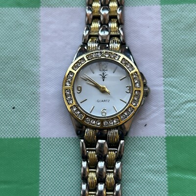 Accutime Gold and Silver Women\'s Watch s-l400.jpg main image 2