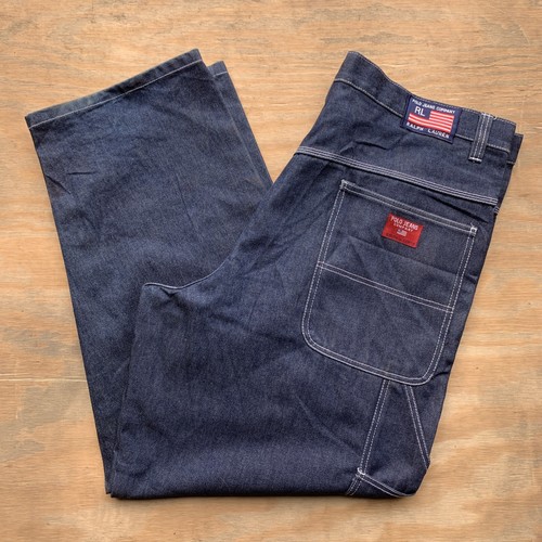 Vtg Y2K Polo Jeans Company Denim 