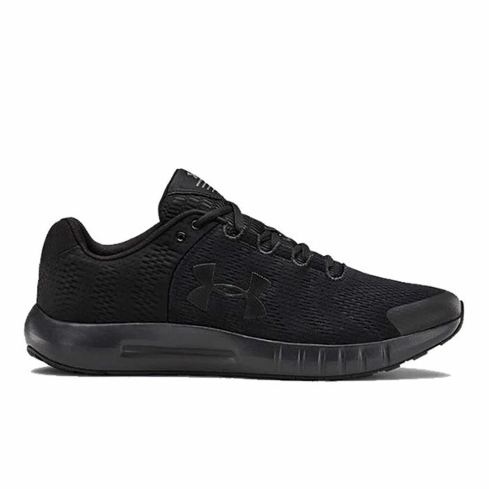 shoes Under Armour Micro G Pursuit BP - 002/Black/Black - men´s 