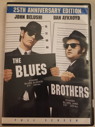 đź“€VINTAGEđź“€The Blues Brothersđź“€DVD 2005 Full Screen 25th Anni. Editionđź“€TESTEDđź“€
