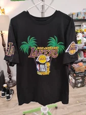 PRO STANDARD LOS ANGELES LAKERS 2020 NBA CHAMPIONS SHIRT PATCHES Black XL FINALS