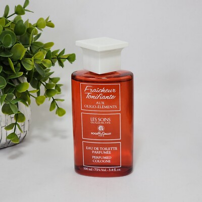 Roger & Gallet Fraicheur Tonifiante Eau De Toilette Perfumed Cologne 3.4 fl oz