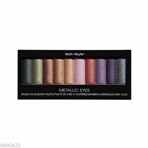 STYLI STYLE METALLIC EYE SHADOW PALETTE NEW - CHOOSE SHADE - Image 2 of 2