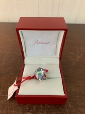 1 bague psydélic en cristal de Baccarat Taille 49