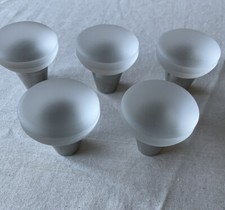 Unique drawer pulls knobs cabinet pulls frosted crystal Round 5