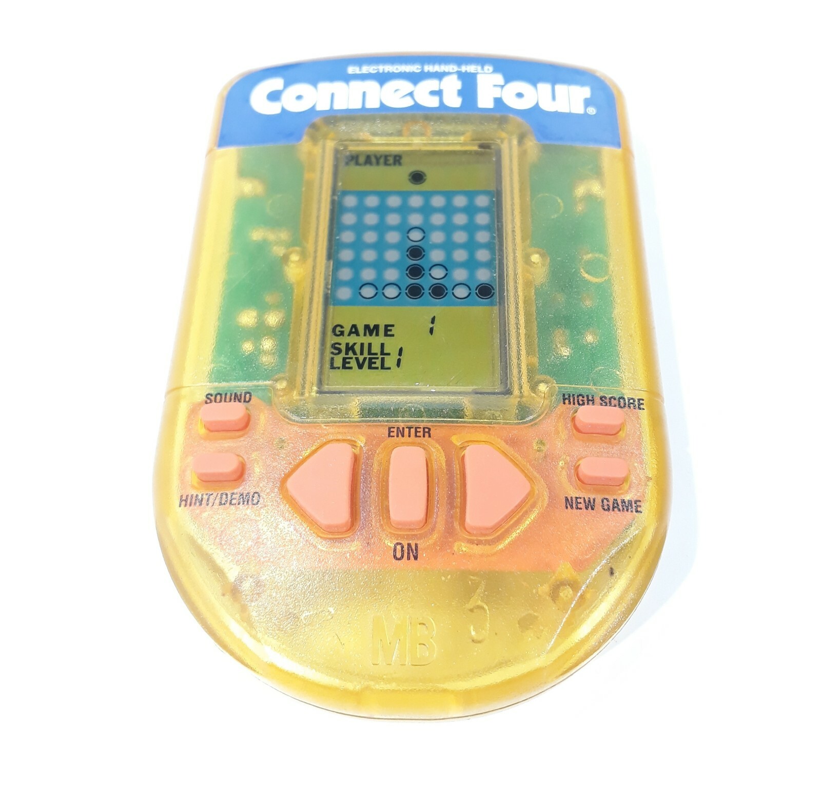 milton bradley handheld yahtzee game