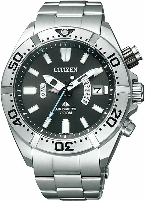 Citizen Watch Promaster Marine Divers 200m Mens Eco-drive Radio Clock Pmd56-3081  | Compra online en eBay