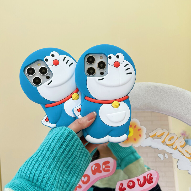 Qerrassa Custodia Per IPhone 12/12 Pro 6.1",Cartone Aniato Carino