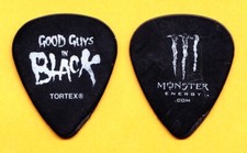 Good Guys In Black ME black Tour Guitar Pick