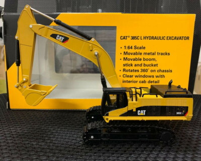 Norscot 1/64 scale Cat 385C L Hydraulic Excavator Metal Tracks Diecast  #55305