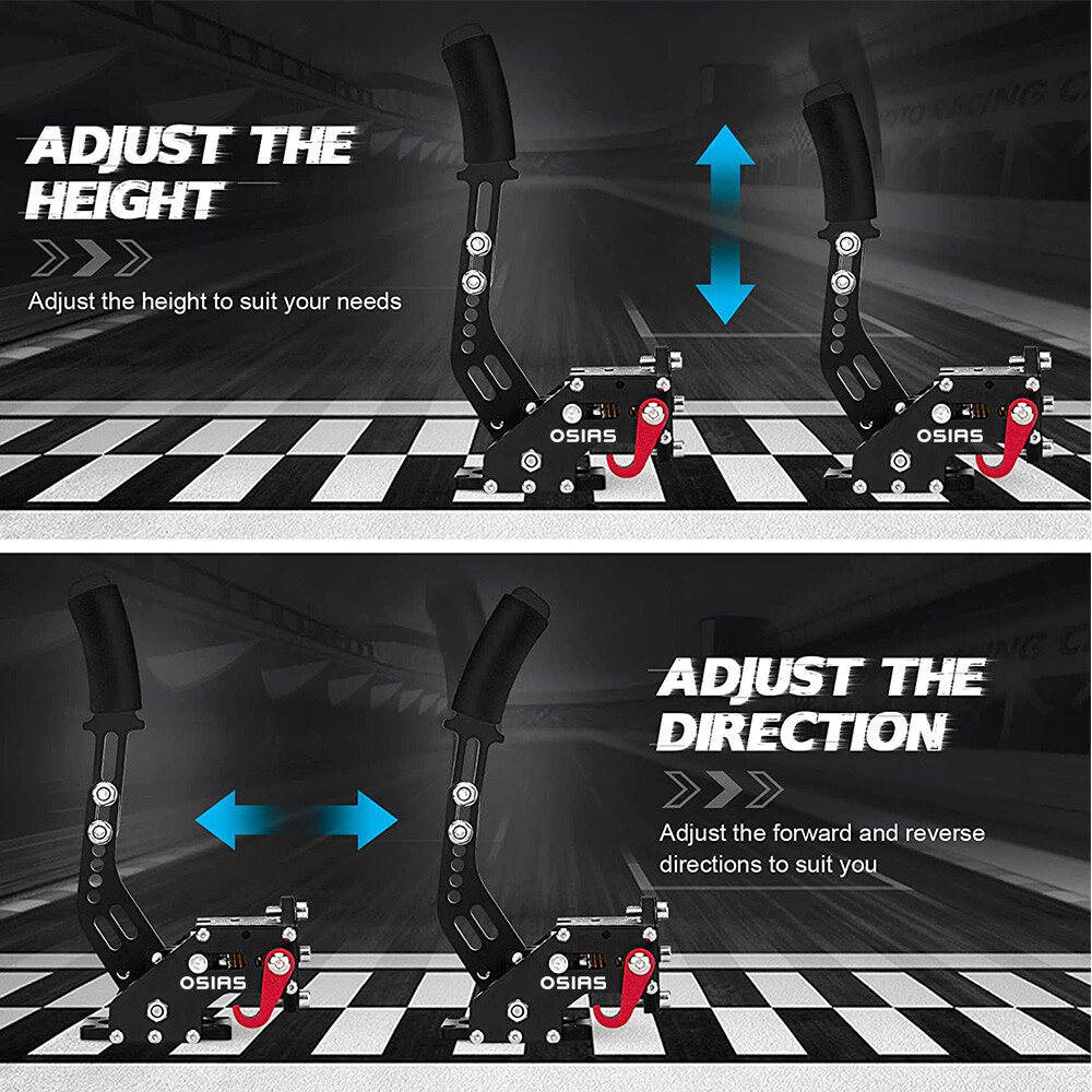 Black Color 64Bit PC USB Handbrake SIM for Racing Games T500 G27/G29 FANATECOSW