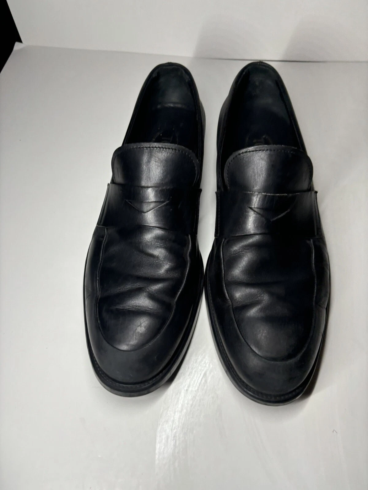 TOD’S TODS 9.5 UK (10.5 US) Mocassini Penny Nero Made In Italy