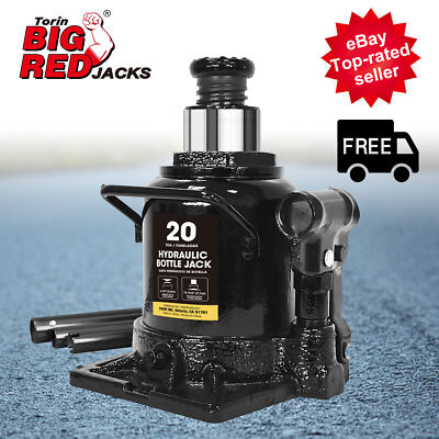 #ad Big Red 20 Ton Low Profile Bottle Jack for Auto Repair and House Lift AT92007AB. $56.77