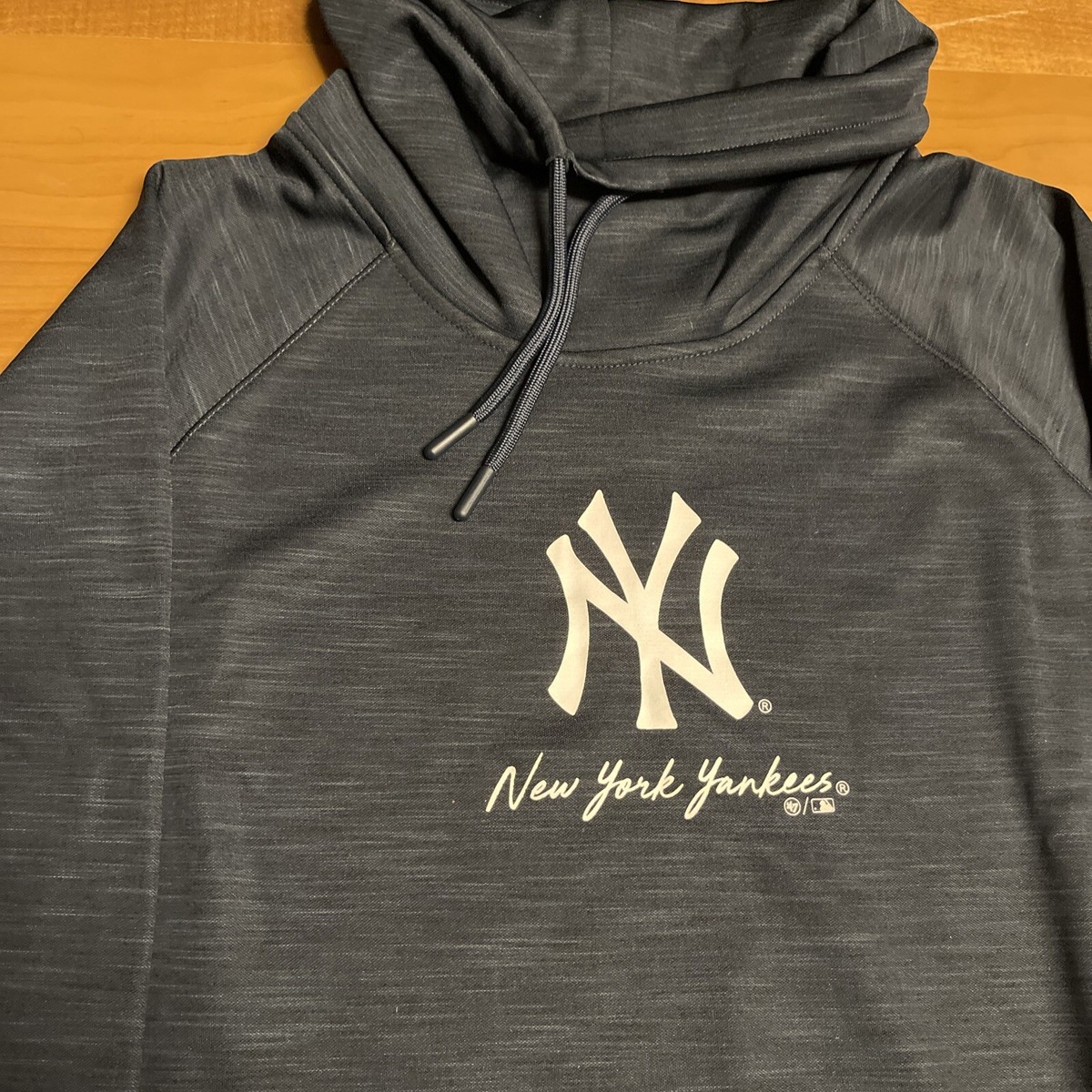 MLB New York Yankees 47 Brand Womens Funnel Neck Sweatshirt
