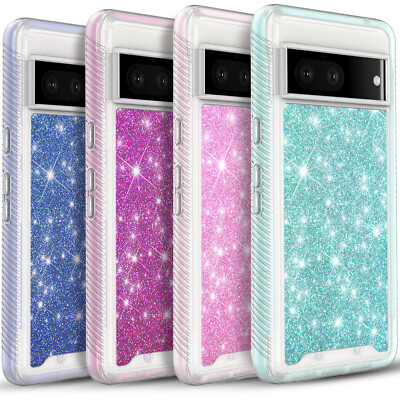 For Google Pixel 7 Pro Pixel 6 Pro Case Phone Cover Shockproof +Tempered Glass