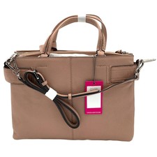Vince Camuto Leather Satchel Davy Vintage Quartz