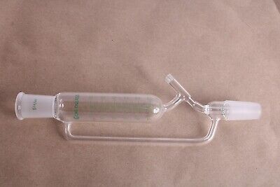 Chemglass 60mL Addition Funnel, Graduated 24/40 Joint Size 0-2mm PTFE CG-1714-01