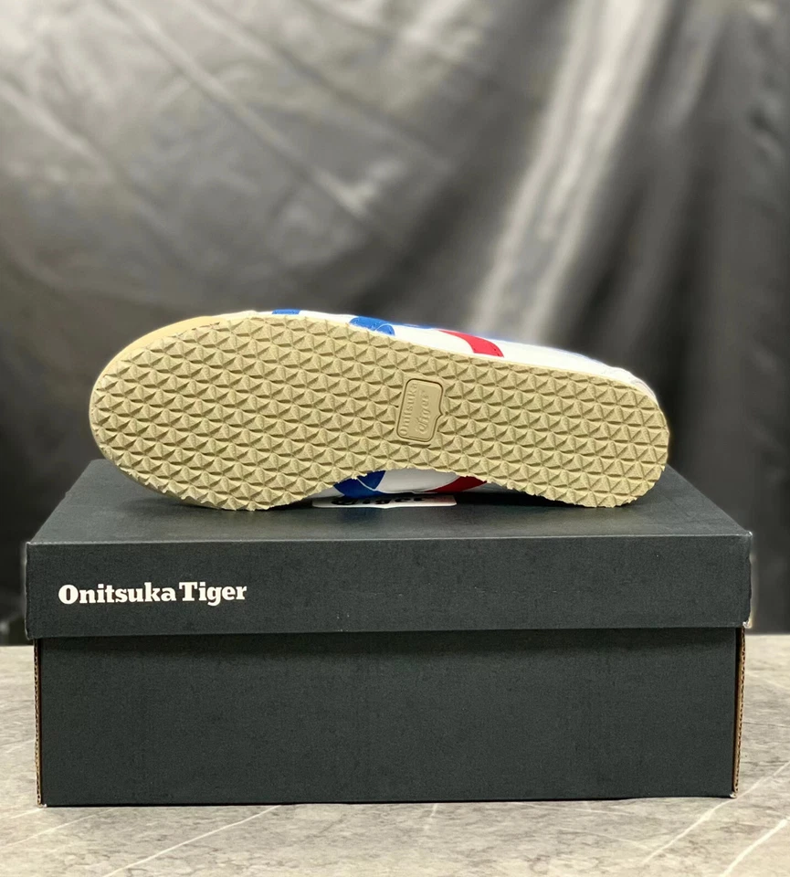 Onitsuka Tiger MEXICO 66 1183C102 100 White/Blue Classic Unisex Sneakers - Image 4 of 4