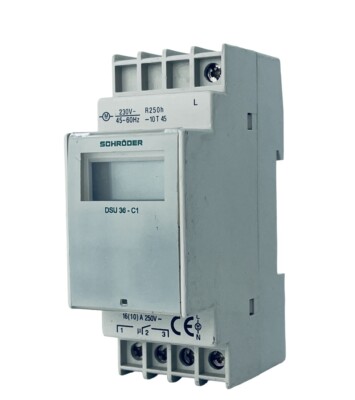 Schröder DSU 36-C1 Digitale Zeitschaltuhr / 230V / 45-60Hz / R250h -10T 45