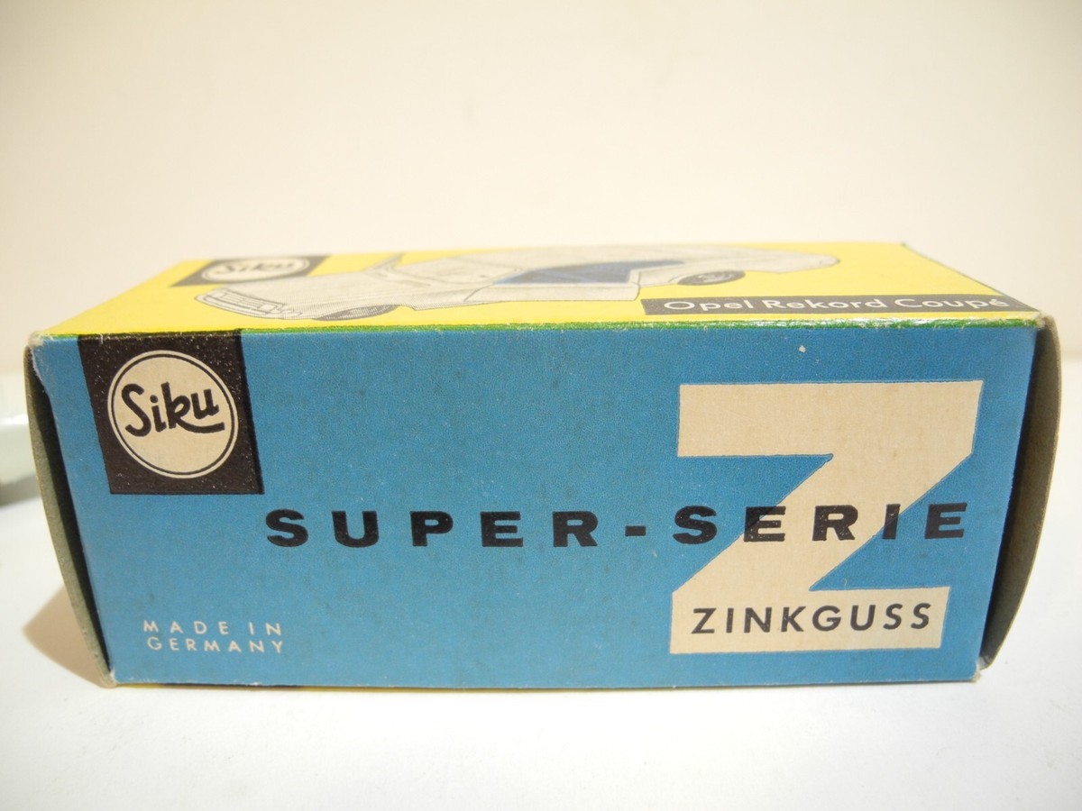 Siku V271 オペル レコード クーペ SIKU VINTAGE RARE V271 OPEL REKORD COUPE MINT WITH SUPER