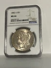 1882-S Morgan Silver Dollar Coin NGC MS 66