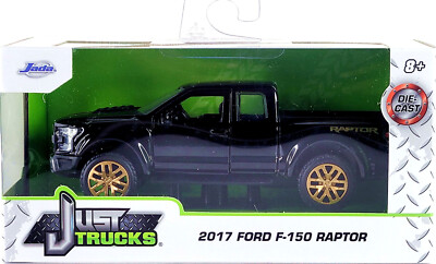 Jada Just Trucks 1:32 2017 Ford F-150 Raptor (NEW 2023 ⬛ Black