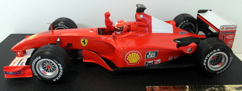 Hot Wheels 1/18 Scale diecast - 53956 Ferrari F2001 Michael