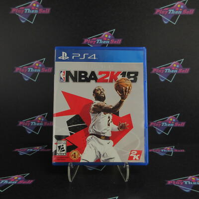 Nba 2K18 PS4 PlayStation Kyrie Irving Complete CIB