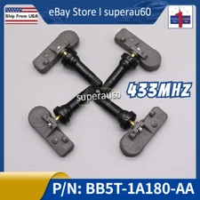 4 Tyre Pressure Sensor BB5T1A180AA Tpms For Ford Expedition Explorer DV6T1A180AA